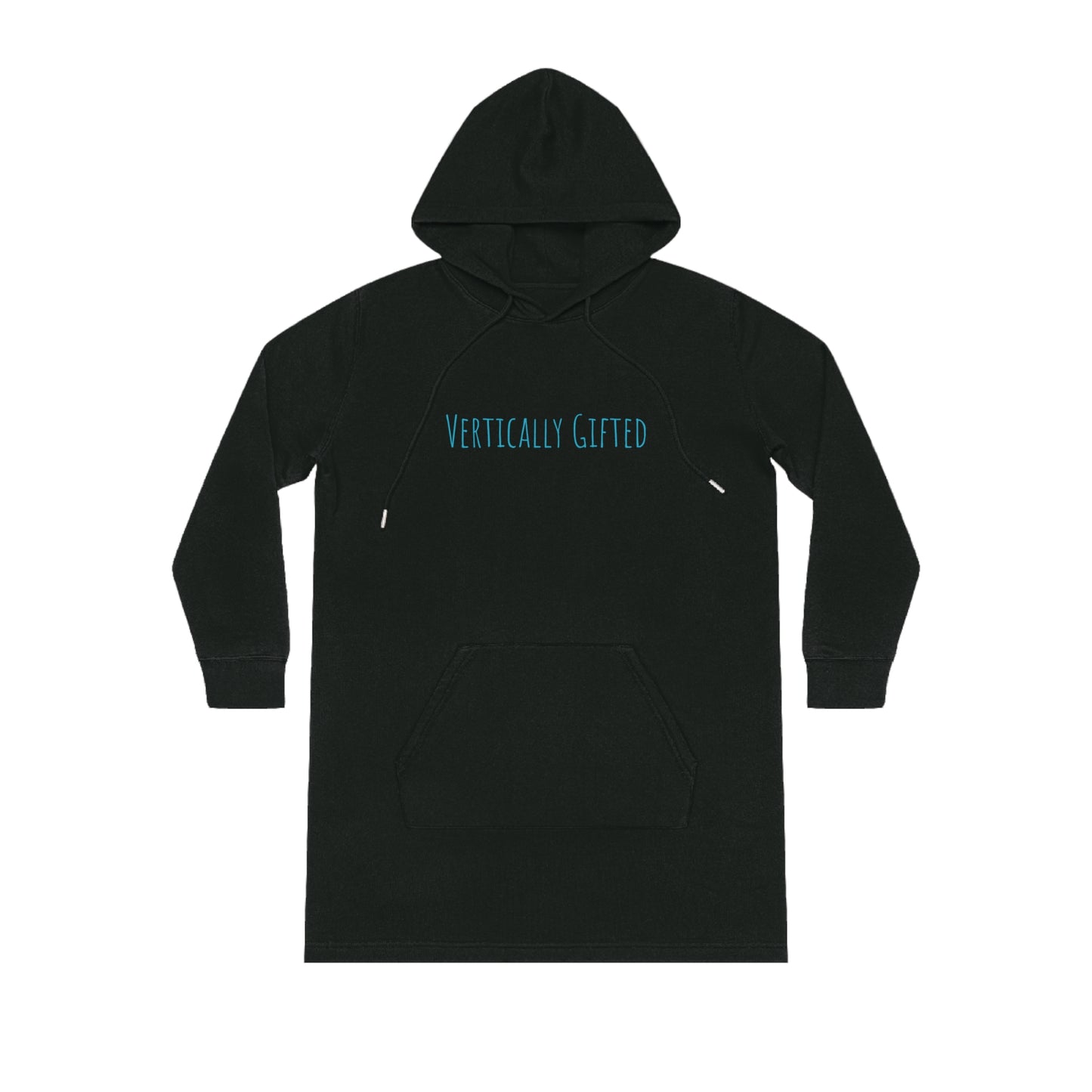 "Vertically Gifted" Extra Long Body Hoodie