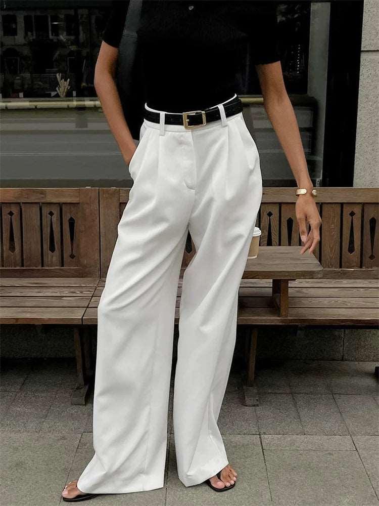 High Waist Pocket Women's Y2K Pants