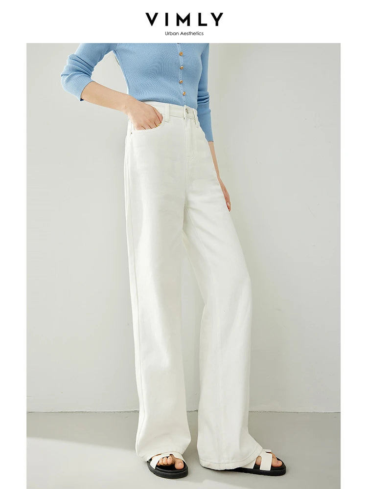 The Susie - Extra Long, High Waisted Denim Pants