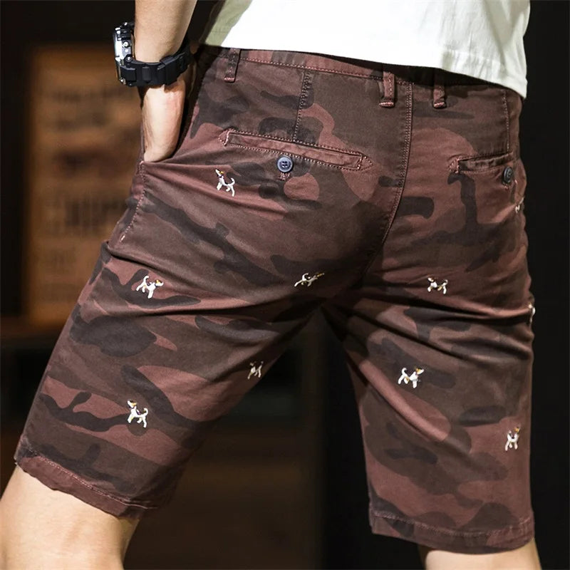 Casual Shorts Slim Fit Pure Cotton Pants - Various Colours - Orangutan Clothing Ltd